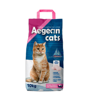 Aegean cat αυτοσυγκολλούμενος μπετονίτης πούδρα 10kg