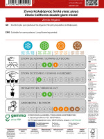 Gemma Ζιννια καλιφορνιας διπλη γιγας μιγμα σποροι φακελος 