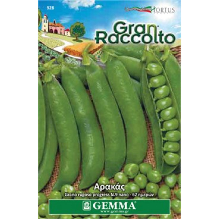 Gemma Σποροι raccolto φακελα αρακας xxl