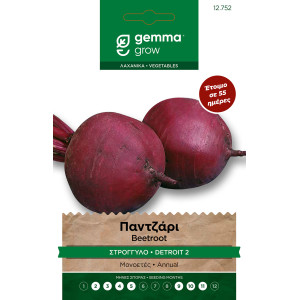 Gemma Παντζαρι σποροι detroit 2 φακελος