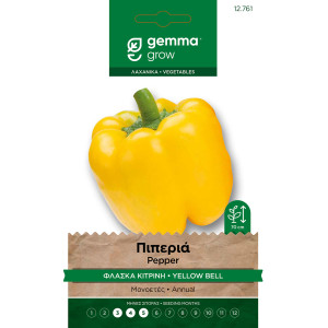 Gemma Πιπερια φλασκα κιτρινη σποροι quadrato d'asti giallo φακελος