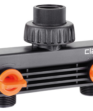 Claber ρακόρ 3/4'' με 2 εξόδους