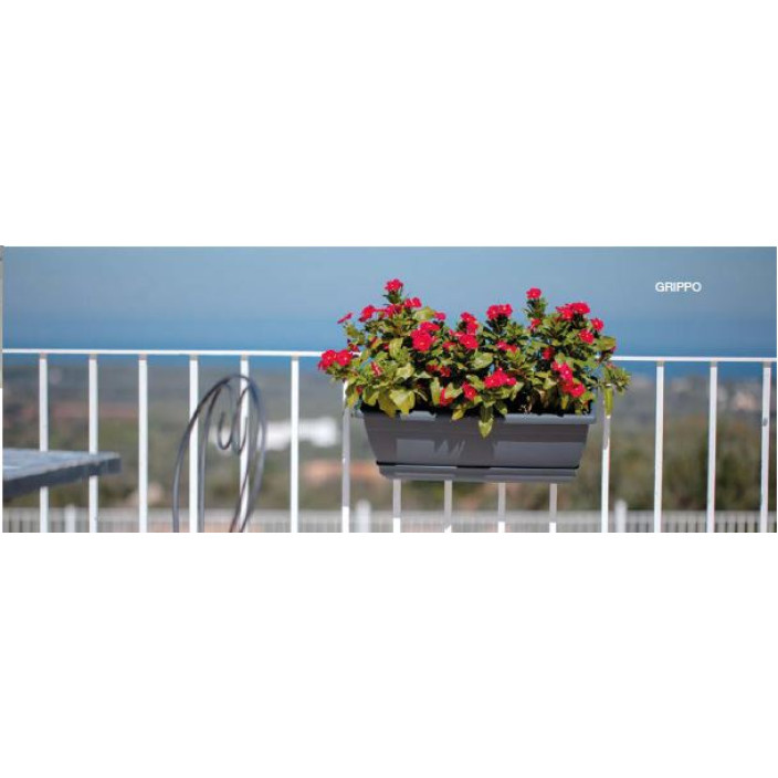 Vasar Ζαρντινιερα κρεμαστη kit grippo (με πιατο και στηριγματα)