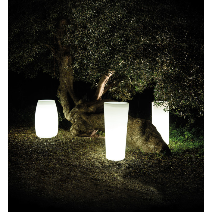 Γλαστρα φωτιζόμενη cecina vaso portavaso qns pv 85 30  lt