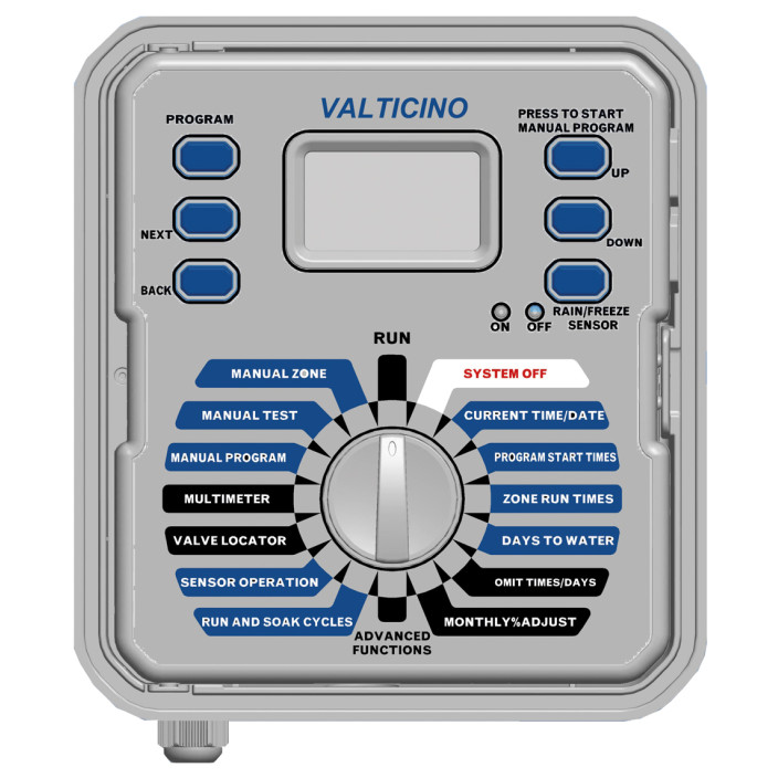 Valticino προγραμματιστής άρδευσης zr-o-pro 2400 outdoor