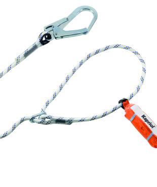 Adjustable φ12mm mooring rope with en 355 energy damper