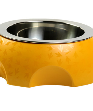 Kiwi walker cheese bowl - μαύρο/πορτοκαλί