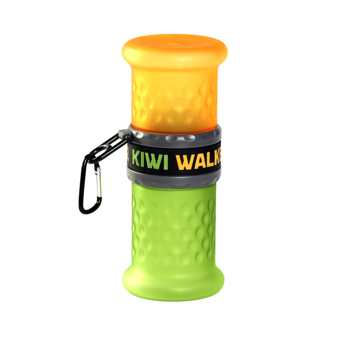 Kiwi walker μπουκάλι ταξιδίου 2 σε 1 πορτοκαλί/πράσινο
