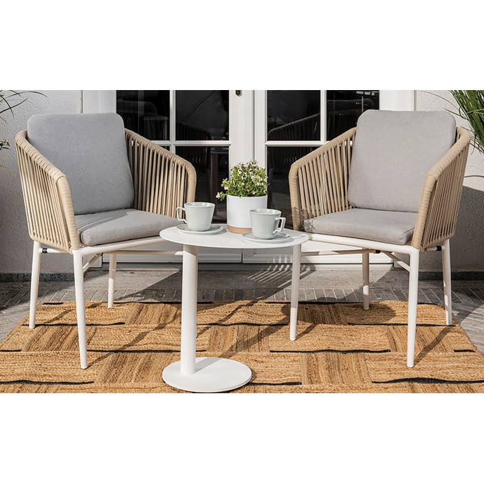 Dionisos καθιστικό σέτ αλουμινίου ,3 τεμαχίων