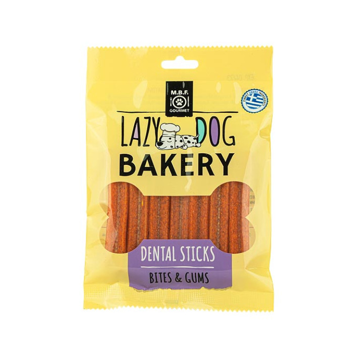Mbf lazy dog dental sticks μέντα 70gr