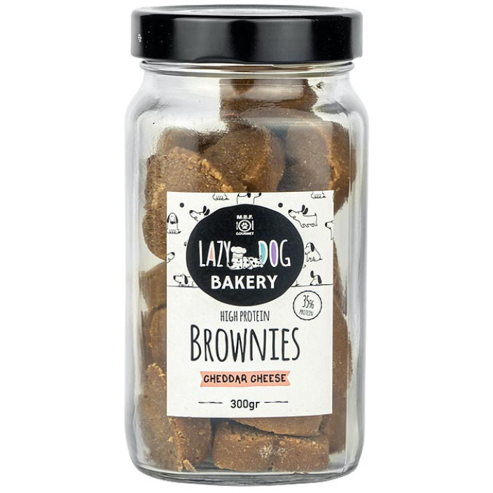 Mbf lazy dog high protein brownies τσένταρ 300gr