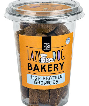 Mbf lazy dog high protein brownies μοσχάρι 220gr