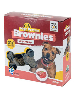 Mbf brownies για σκύλους 200gr μοσχάρι 