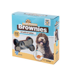 Mbf brownies for dogs 200gr honey and milk