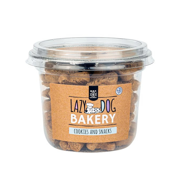 Mbf lazy dog cookies snacks κόκαλλο φυστικοβούτυρο 200gr