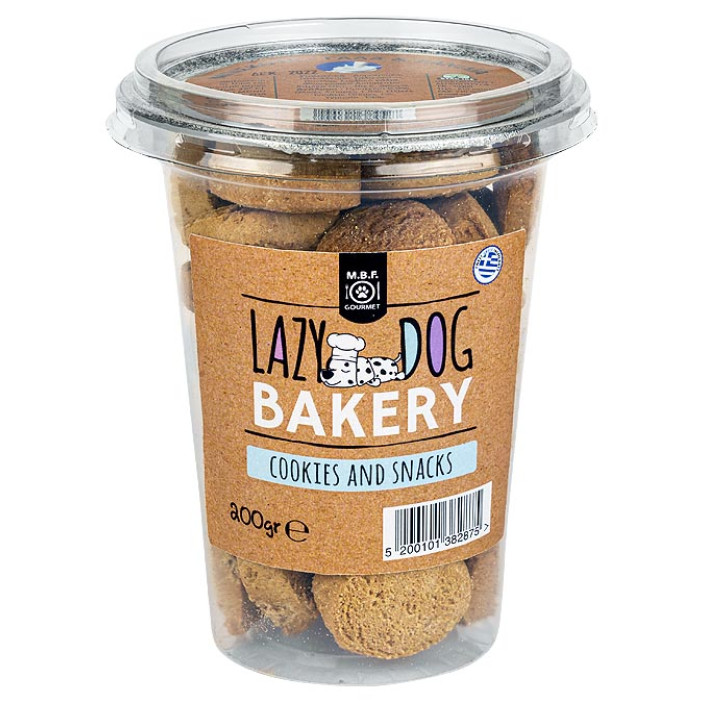 Mbf lazy dog cookies μπουκίτσες γάλα βανίλια 200gr