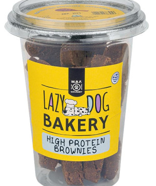 Mbf lazy dog high protein brownies κοτόπουλο 220gr