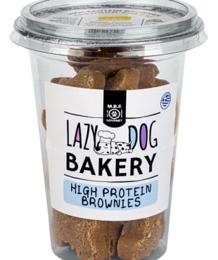 Mbf lazy dog high protein brownies τσένταρ 220gr