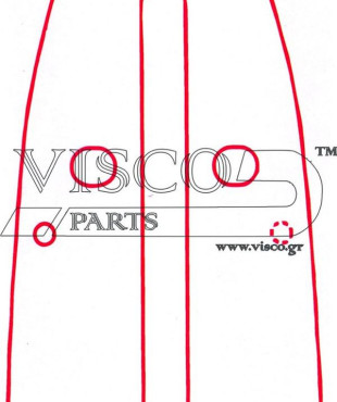 Hv 20-58er λάμα με γρανάζι 20″-50 3/8″-058-1.5-72 οδηγοί