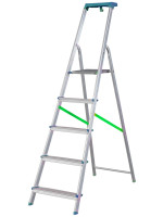 ΣΚΑΛΑ ΑΛΟΥΜΙΝΙΟΥ 6+1 ΣΚΑΛΙΑ ΜΕ ΘΗΚΗ ΕΡΓΑΛΕΙΩΝ