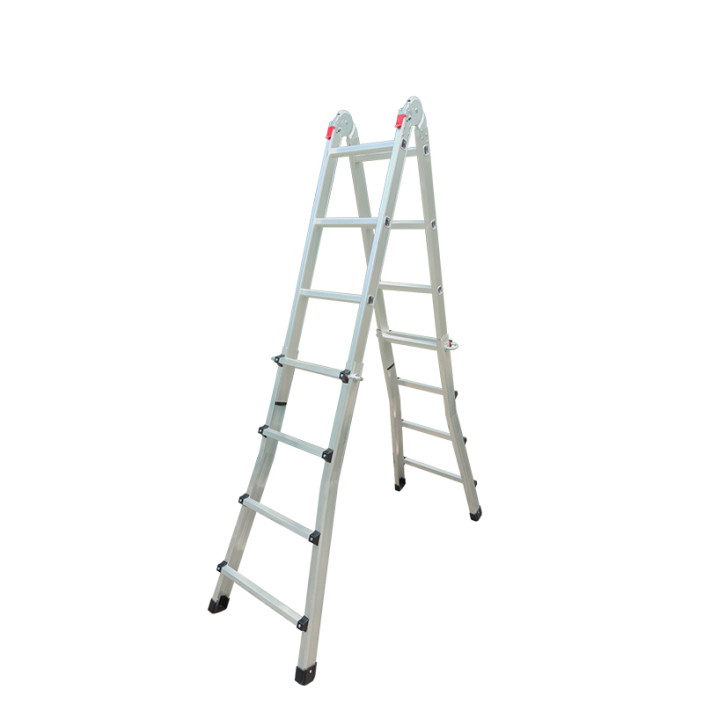 ΣΚΑΛΑ ΑΛΟΥΜΙΝΙΟΥ ΔΙΠΛΗ 4x4, ΠΟΛΑΠΛΩΝ ΧΡΗΣΕΩΝ, ΤΗΛΕΣΚΟΠΙΚΗ