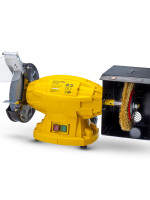 ΔΙΔΥΜΟΣ ΤΡΟΧΟΣ Φ150mm , 350W ΜΕ ΒΟΥΡΤΣΑ