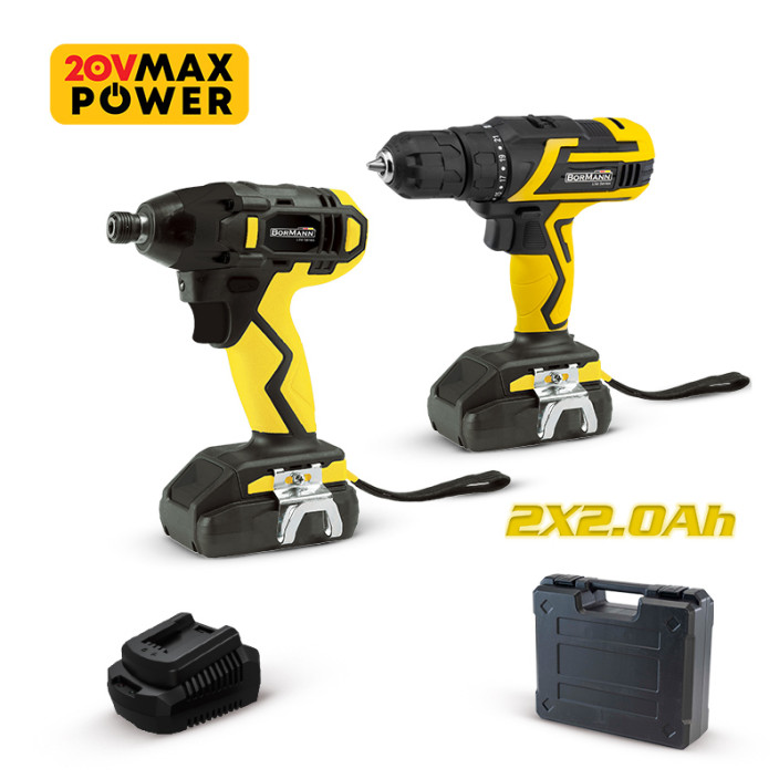 ΔΡΑΠΑΝΟΚΑΤΣΑΒΙΔΟ ΚΡΟΥΣΤΙΚΟ 20V, Li-Ion, 30Nm, 2 ΤΑΧΥΤΗΤΕΣ - ΠΑΛΜΙΚΟ ΚΑΤΣΑΒΙΔΙ 20V, Li-Ion,220Nm, 2x2