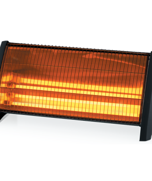 ΘΕΡΜΑΣΤΡΑ ΧΑΛΑΖΙΑ 2200W , 3 ΘΕΡΜΑΝΤΙΚΑ ΣΤΟΙΧΕΙΑ , 3 ΕΠΙΠΕΔΑ ΙΣΧΥΟΣ , ΕΝΔΕΙΚΤΙΚΗ ΛΥΧΝΙΑ ΛΕΙΤΟΥΡΓΙΑΣ