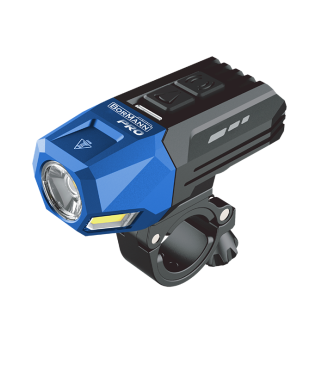 ΦΑΚΟΣ ΠΟΔΗΛΑΤΟΥ ΕΜΠΡΟΣΘΙΟΣ - ΕΠΑΝΑΦΟΡΤΙΖΟΜΕΝΟΣ, LED: COB & OSRAM 800Lm,160m,  ΑΔΙΑΒΡΟΧΟΣ, 90° ΠΕΡΙΣΤ