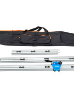 ΚΟΦΤΗΣ ΜΕΓΑΛΩΝ ΠΛΑΚΙΔΙΩΝ ΜΕ ΡΑΓΕΣ ΑΛΟΥΜΙΝΙΟΥ , ΧΕΙΡΟΚΙΝΗΤΟΣ 3,6m (2x1,5m και 1x0,8m), ΜΕΓΙΣΤΟ ΜΗΚΟΣ