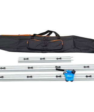 ΚΟΦΤΗΣ ΜΕΓΑΛΩΝ ΠΛΑΚΙΔΙΩΝ ΜΕ ΡΑΓΕΣ ΑΛΟΥΜΙΝΙΟΥ , ΧΕΙΡΟΚΙΝΗΤΟΣ 3,6m (2x1,5m και 1x0,8m), ΜΕΓΙΣΤΟ ΜΗΚΟΣ