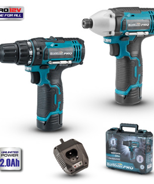 ΔΡΑΠΑΝ/ΒΙΔΟ 12V+ΠΑΛΜΙΚΟ 12V+2 ΜΠΑΤΑΡΙΕΣ 1.3ΑΗ, 2ΑΗ+ΒΑΛΙΤΣΑ ΜΕ ΕΞΑΡΤΗΜΑΤΑ ΣΕΤ