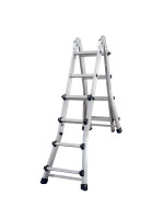 ΣΚΑΛΑ ΑΛΟΥΜΙΝΙΟΥ ΔΙΠΛΗ 4x4, ΠΟΛΑΠΛΩΝ ΧΡΗΣΕΩΝ, ΤΗΛΕΣΚΟΠΙΚΗ