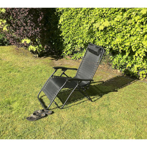 ΠΟΛΥΘΡΟΝΑ -ΞΑΠΛΩΣΤΡΑ ΕΞ.ΧΩΡΟΥ ΠΤΥΣΣΟΜΕΝΗ ΜΕΤΑΛΛΙΚΗ, 2Χ1 TEXTILENE, 66x153x104cm, ΑΝΤΟΧΗΣ ΕΩΣ 100kg