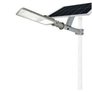 ΗΛΙΑΚΟ ΦΩΤΙΣΤΙΚΟ ΔΡΟΜΟΥ LED 100W, ΑΔΙΑΒΡΟΧΟ ΜΕ ΦΩΤΟΒΟΛΤΑΪΚΟ ΠΑΝΕΛ 5V/30W