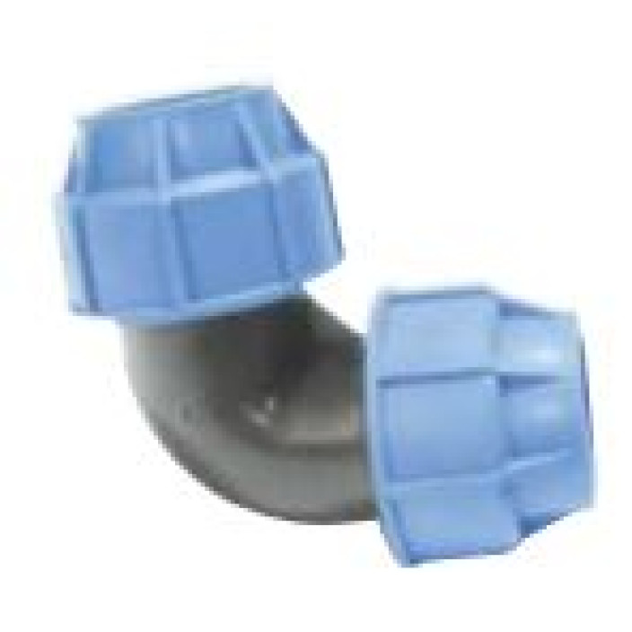 Palaplast Συνδ.γωνια ρακορ κοχλ.φ50χφ50 ρν16