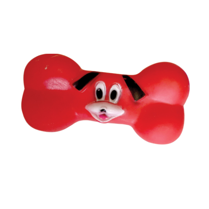 Πλαστικό κόκαλο παιχνίδι σκύλου 15,5 x 8cm