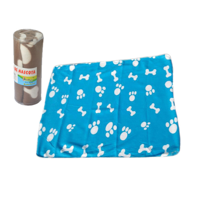 Κουβέρτα σκύλου Υ78 x Π98 cm άσπρη - μαύρη