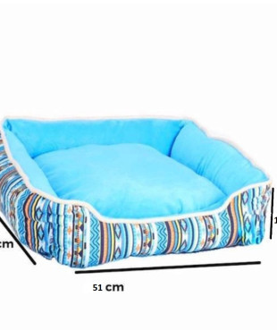 Κρεβατάκι σκύλου μεσαίο 49cm X 51cm X 14cm