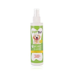 Lotion κατα των ενοχλητικών οργανισμών Happy pet 250ml
