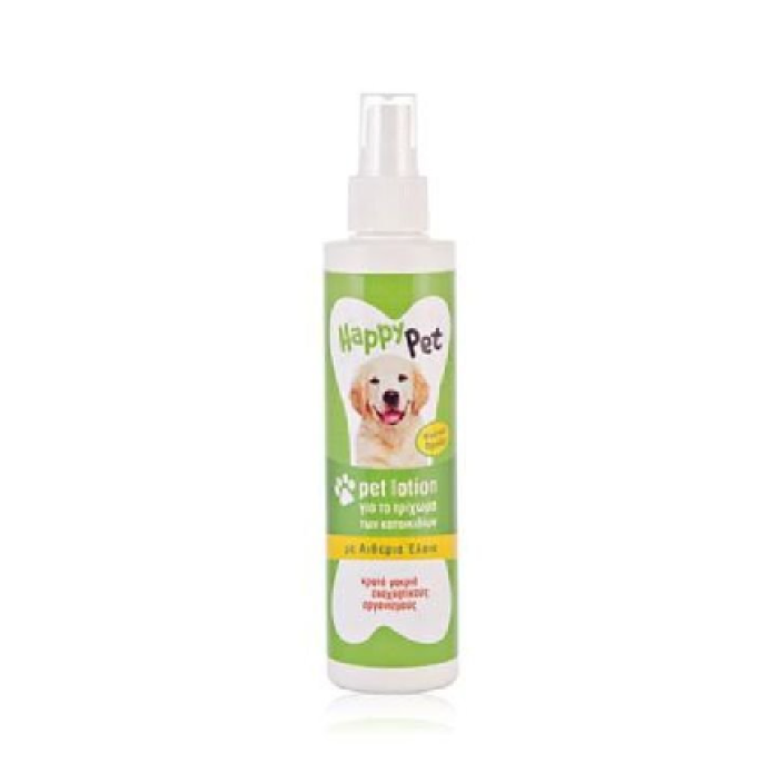 Lotion κατα των ενοχλητικών οργανισμών Happy pet 250ml