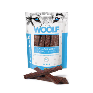Woolf γευστικός σολωμός με καρότο σε λωρίδες 100gr