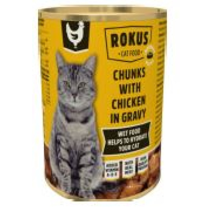 Rokus cat 415gr chicken 