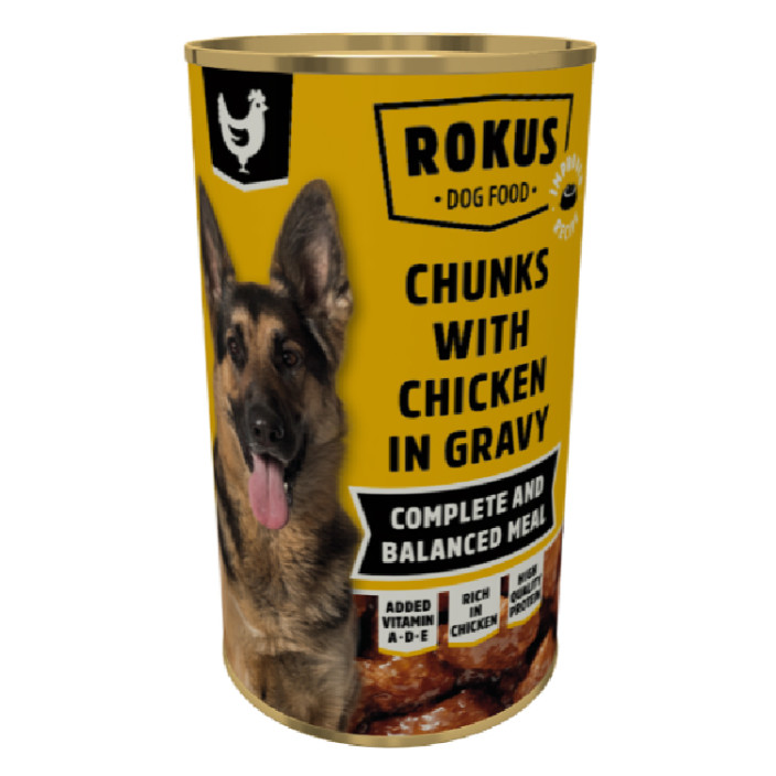 Rokus dog 1240gr chicken 