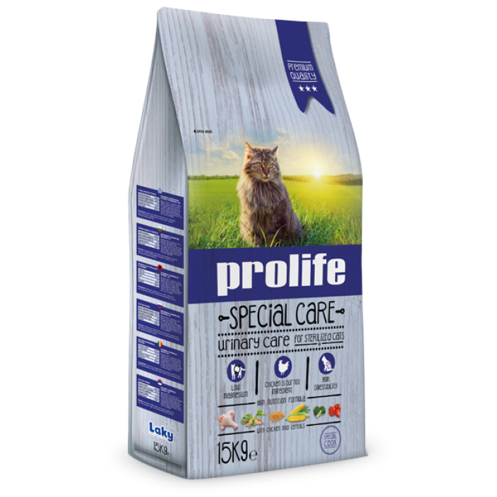 Prolife Cat SPECIAL CARE URINARY CARE για Στειρωμένες Γάτες  1.5Kg